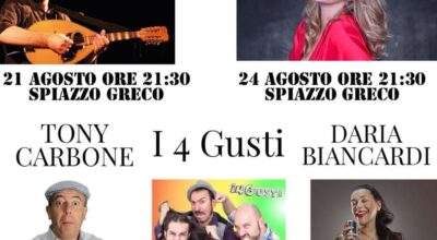 EVENTI AGOSTO E SETTEMBRE ANNO 2021