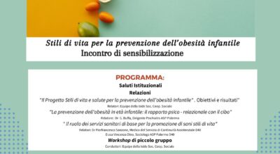 PROGETTO “SANI STILI DI VITA”. EVENTO OGGI AULA CONSILIARE ORE 16.30